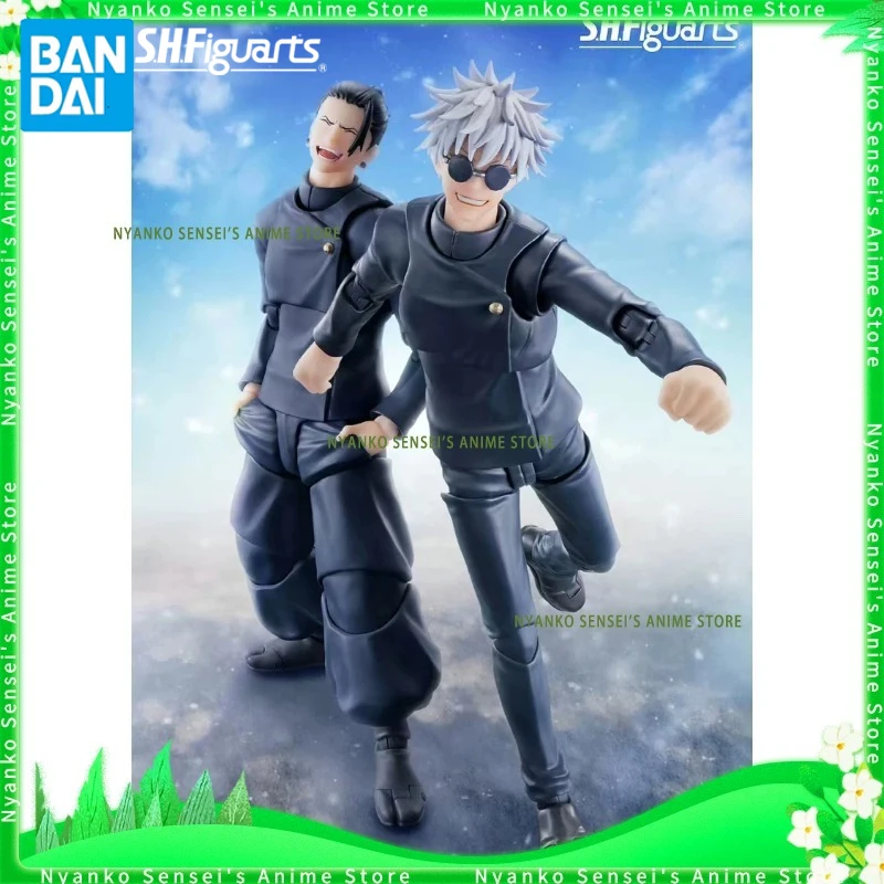 

В наличии Bandai Jujutsu Kaisen Satoru Gojo Suguru Geto Tokyo Jujutsu High SHF Фигурка Аниме Модель Модная игрушка Коллекционные предметы