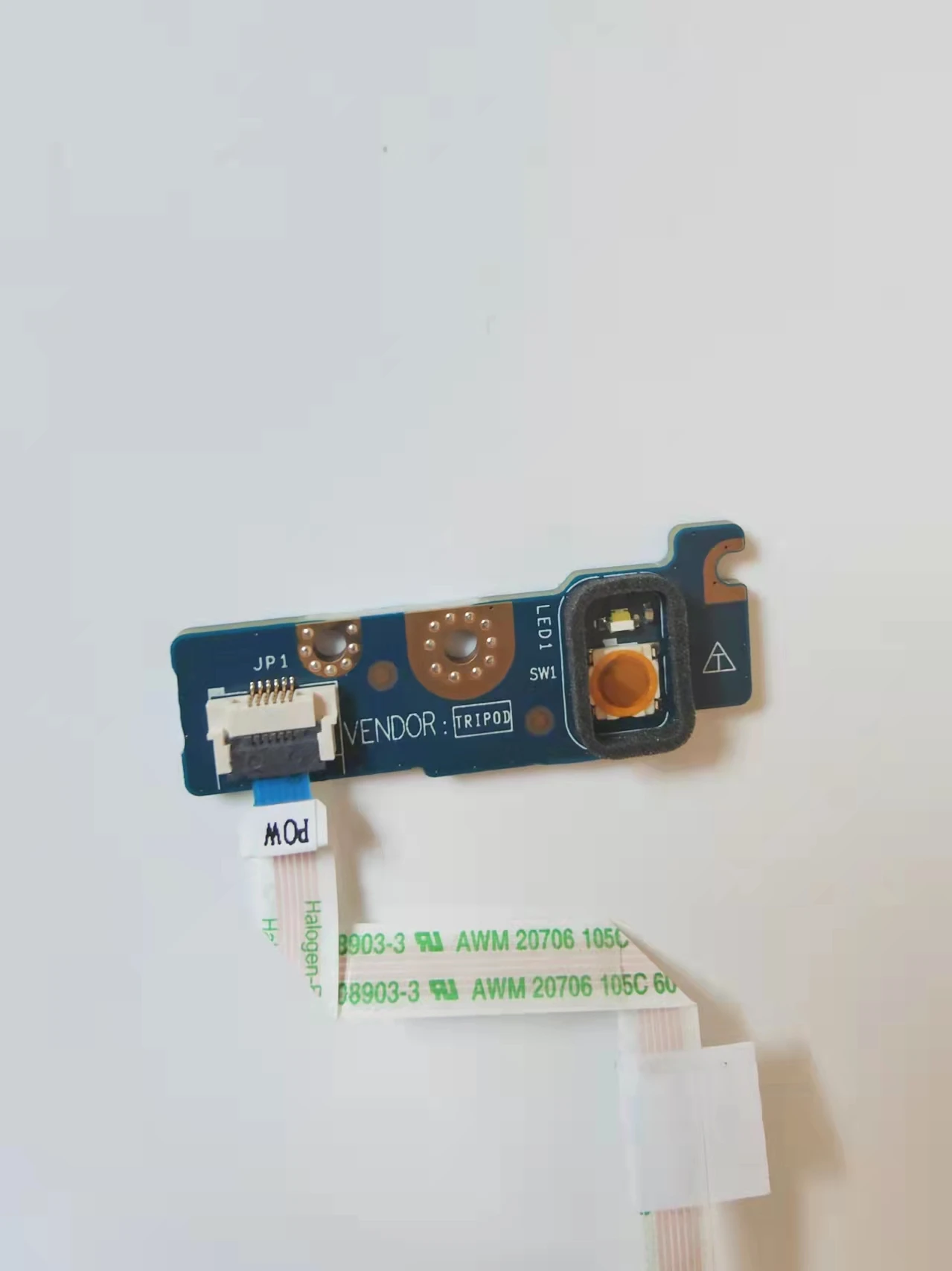 Imagem -03 - para Dell Precision 7530 7540 Power Switch Button Board com Cabo Ls-f592p Portátil Dap10 Mwf2p 0mwf2p Nbx0002aa00