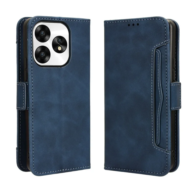 Retro Leather Multi-function Case for Umidigi A15 15S A13 Pro A13S A11 A11S A9 A7 A7S A5 Pro Flip Cover Removable Card Funda