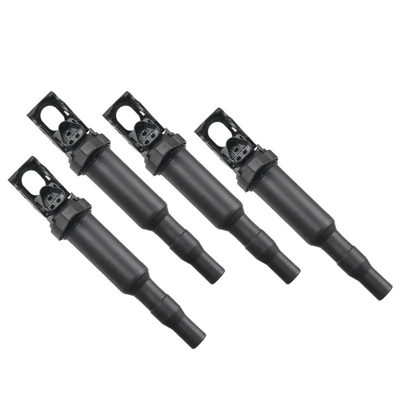 Brand New 4PCS Ignition Coils Ignition System 0221504470 12137594937 for BMW F22 F23 E46 E90 X3 X5 X6 12137562744 C1826