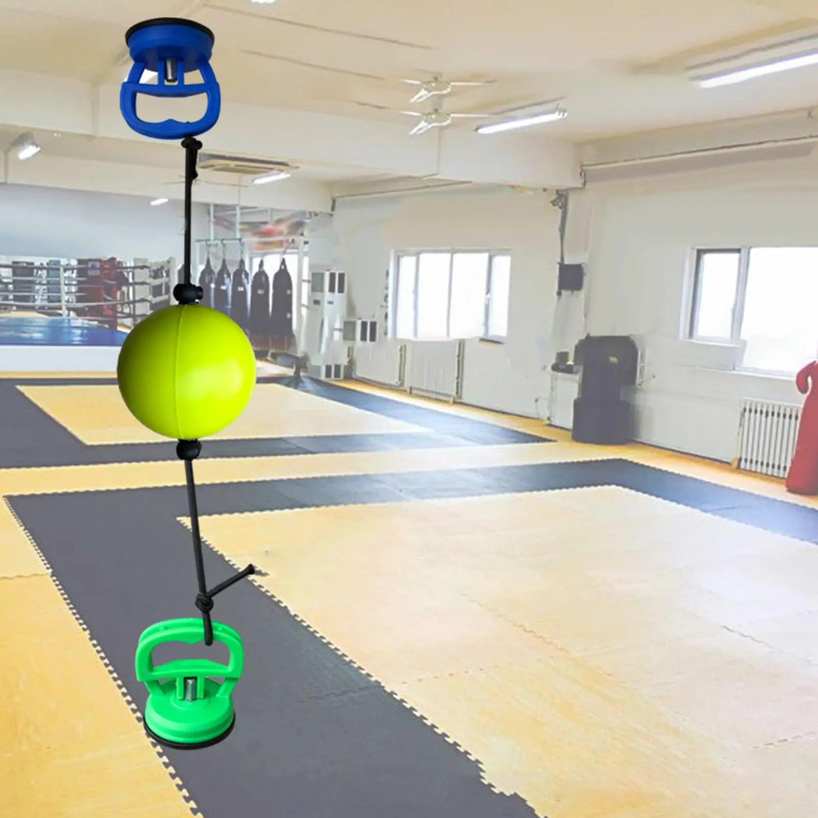 Durable Boxing Ball Punching Ball Adjustable Rope with Suction Cup Punch for Training Skill