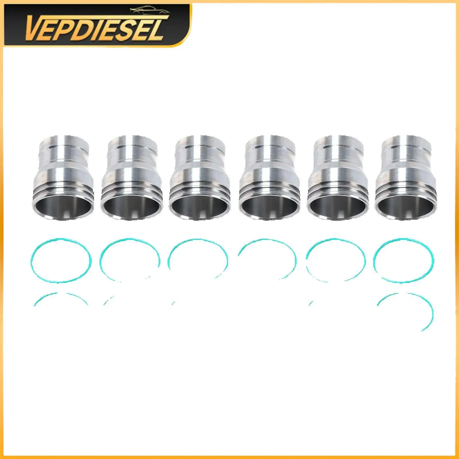 

227-2911 Injector Sleeve with O-Ring for Caterpillar C15 C7 3126 3126E 3126B Excavator 322C 325C 325CL 962G II IT62G II