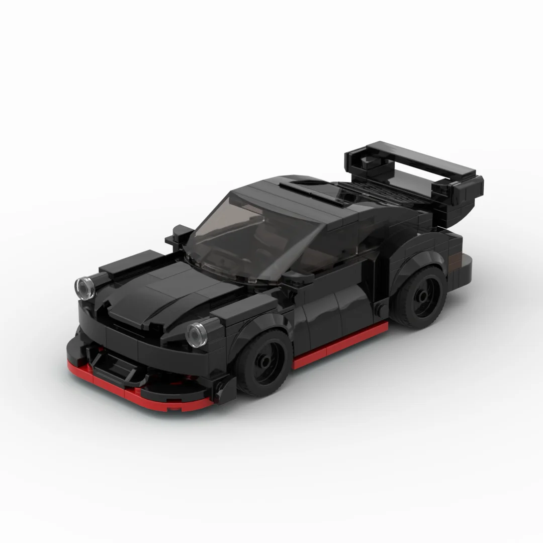 Moc RWB 321pcs Technicial Racer Cars City Sports Vehicle Building Blocks Creative Garage Toys for Boys Classic