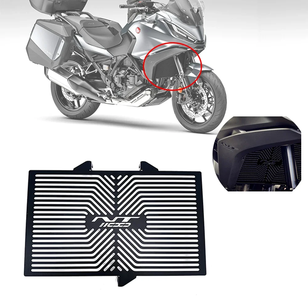 For Honda NT1100 NT 1100 2021 2022 2023 Radiator Guard Shield Water Tank Protector Grille Net Grill Cover Motorcycle Accessories