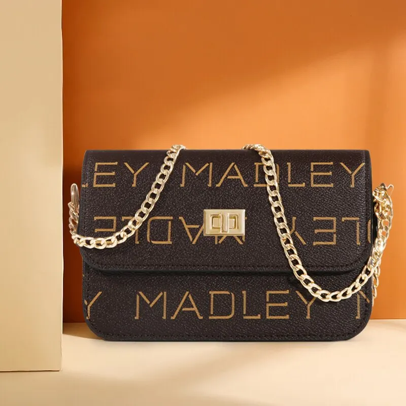 حقيبة كروس بودي برسومات حروف للنساء ، محفظة طويلة أنيقة ، محفظة مخلب ، جيوب متعددة السحاب #2