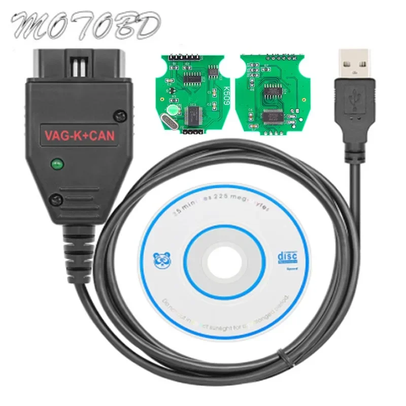 

For VAG K CAN Commander 1.4 FTDI FT232R PIC18F25K80 OBD2 Scanner Diagnostic Tool For VAG K-line