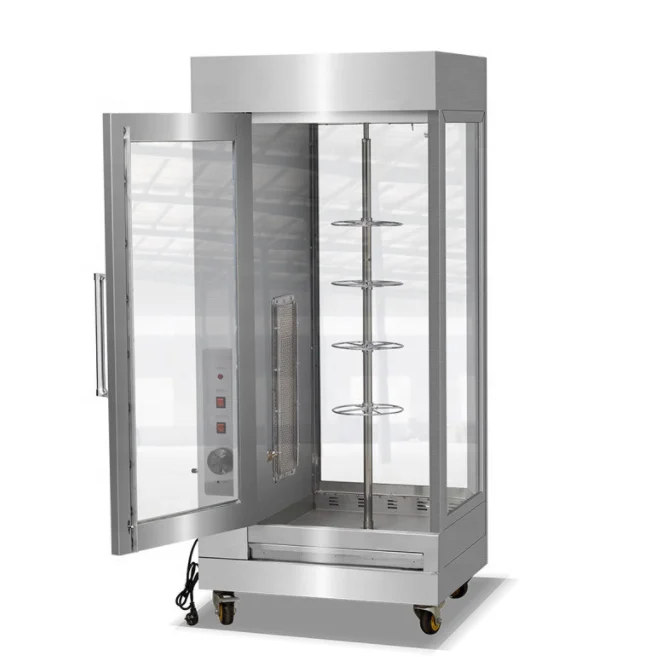 Stainless Stee  Air Fryers Rotisserie With Rotisserie Rod Bakery Chicken Stove   Grill With Rotisserie Burner