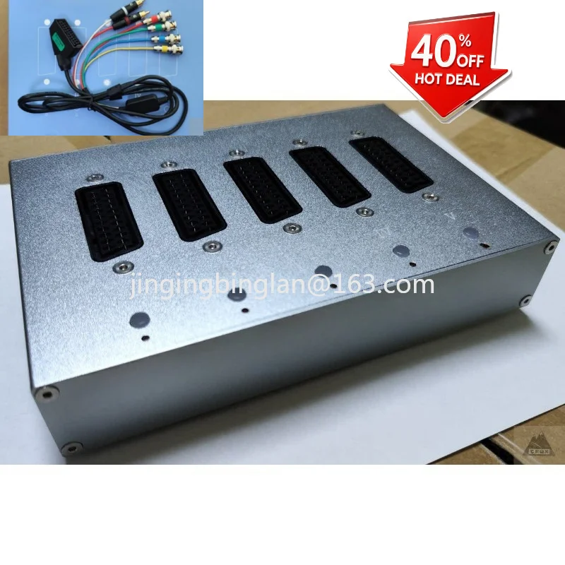 Hot-selling European SCART or Japanese RGB21 female head to BNC, broom head wire accessories accessories