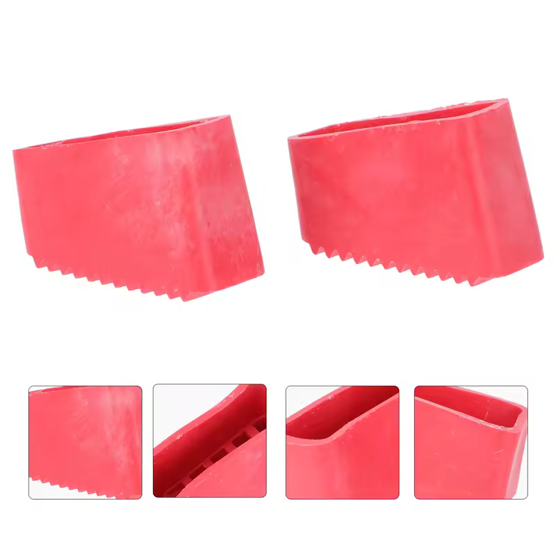 2/4Pc Rubber Step Ladder Feet Covers Non-Skid Ladder Pads Rubber Foot Pad Insulating Foot Sleeve Home Versatile Ladder Leg Cover - Image 5