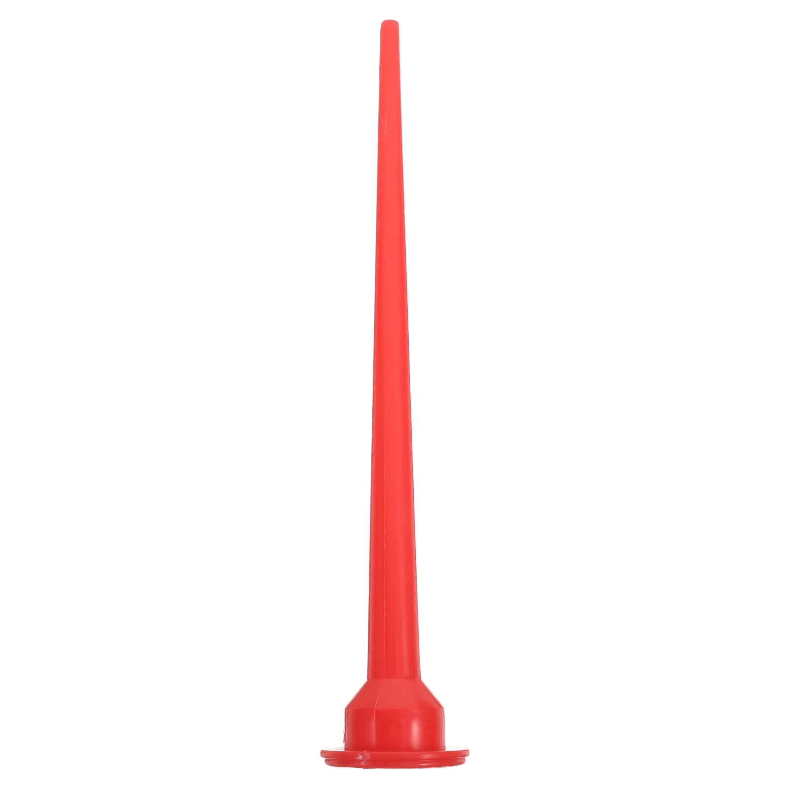 30Cm Long Caulking Nozzle For Structural Adhesive Glass Bonding Waterproof Sealant Reusable Plastic White Extension