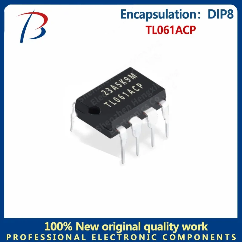10PCS-BHT TL061ACP input operational amplifier through-hole package DIP8