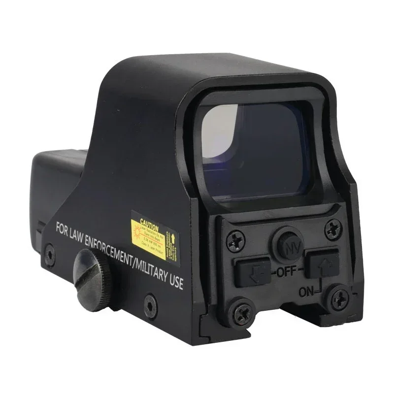 Imagem -05 - Visão Óptica Tática para Caça e Tiro Âmbito de Ponto Vermelho e Verde Brilho Ajustável 556 Compact Riflescope Reflex 553