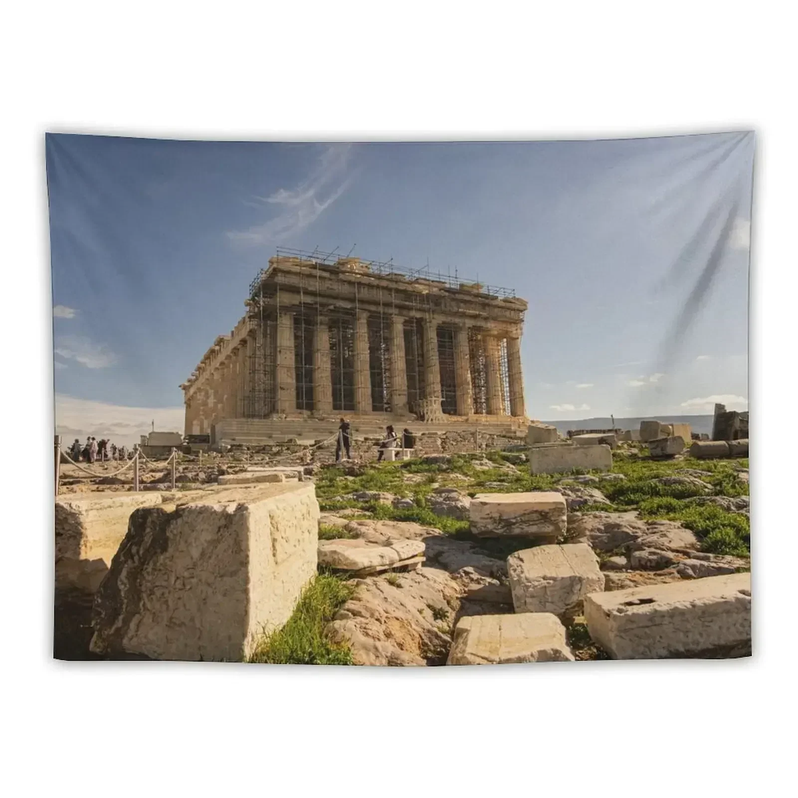 Parthenon Tapestry Wall Hanging Decor House Decorations Tapestry