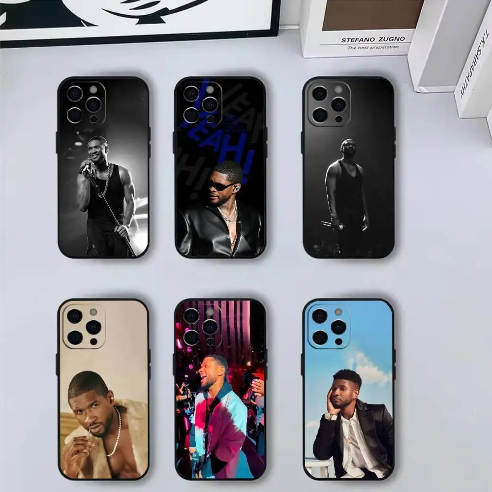 

Singer U-Usher Climax Phone Case Silicone Soft For IPhone 17,16,15,14,13,12,11,XS,Plus Pro Max