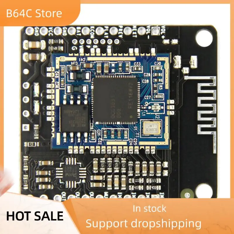 B64C 1 قطعة QCC3031 APTXHD وحدة إدخال الصوت خط في ضياع Hifi أسود لمكبر الصوت مع تيار مستمر، 10.8-13.2 فولت