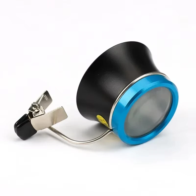 5X 10X 20X كليب على النظارات المكبر العين العدسة المكبرة عدسة المحمولة العدسة لصانعي الساعات أداة عملية إصلاح