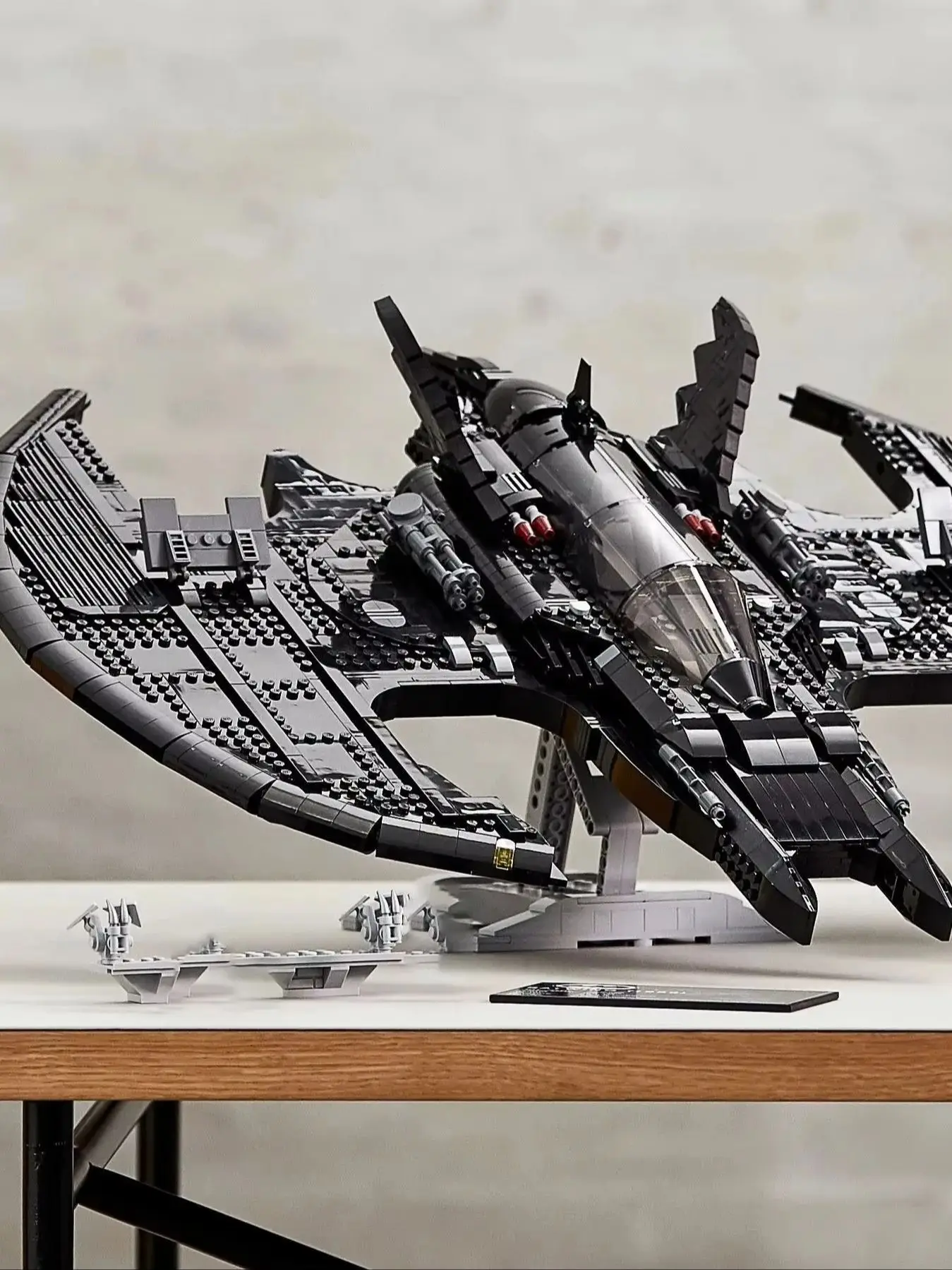 2025 Kalein 76161 Hero Serie 1989 Batwing Chariot Bouwsteen Speelgoed Model Assemblage kinderen DIY verjaardagscadeau - afbeelding 2