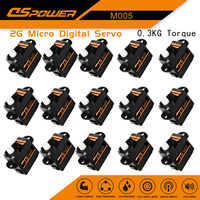 ​DSpower 1/5/10/20pcs 2g Micro Digital Servo Mini Servos for F949S Rc car model micro servos indoor flight airplane models servo