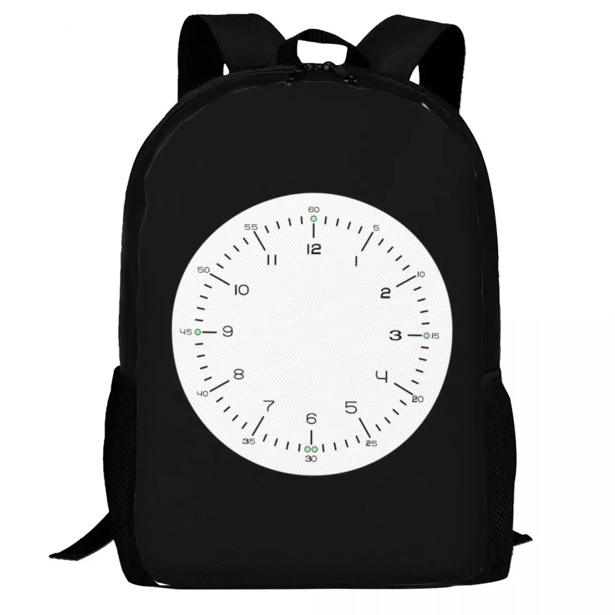 

Minimalist Bauhaus White Backpack Daypack Large Capacity Boys Girls BookBag School Bag Shoulder Bags for Men Women