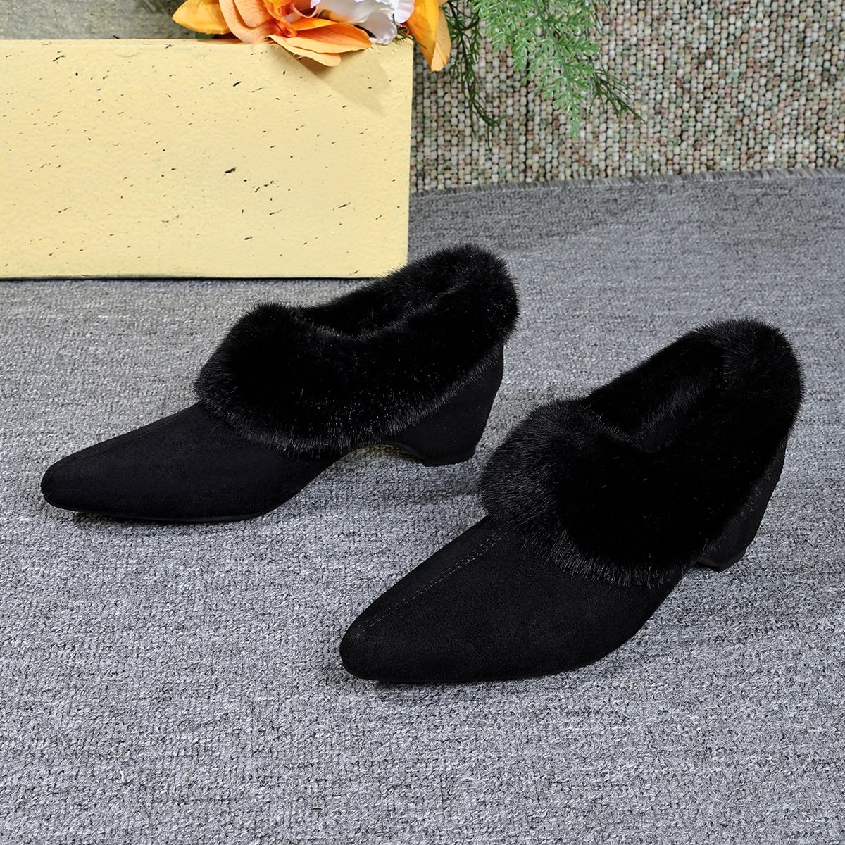 Retro Height-increasing Velvet - Women'S Fashion Winter 2026 review and price