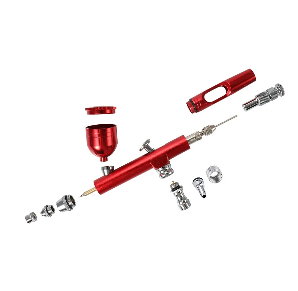 

Производитель распылительных ручек поставляет наборы для татуировки, маникюра и окрашивания моделей, аэрографы 130airbrush, комплекты распылительных пистолетов с воздушным насосом.