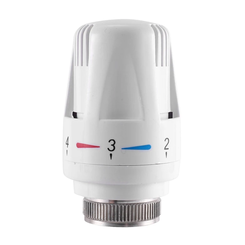 ABGR-16Pcs válvula termostática do radiador termostato cabeça de substituição da válvula do radiador