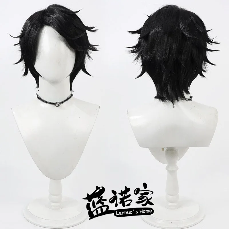 

Anime Identity V Norton Campbell Cosplay Wig Halloween Carnival Party Props Synthetic Hair Heat Resistant Fiber + Wig Cap