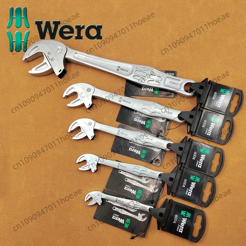 1PCS-German wera Vera 6004 Joker S/M/L/XL/XXL self-adjusting ratchet open end wrench