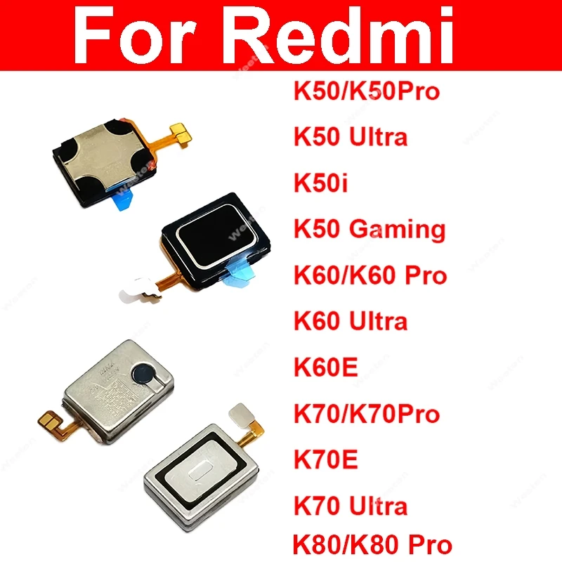 

Earpiece Earphone Top Speaker Sound Receiver Flex Cable For Xiaomi Redmi K50 K60 K70 K80 Pro Ultra K50i K50 Gaming K60E K70E