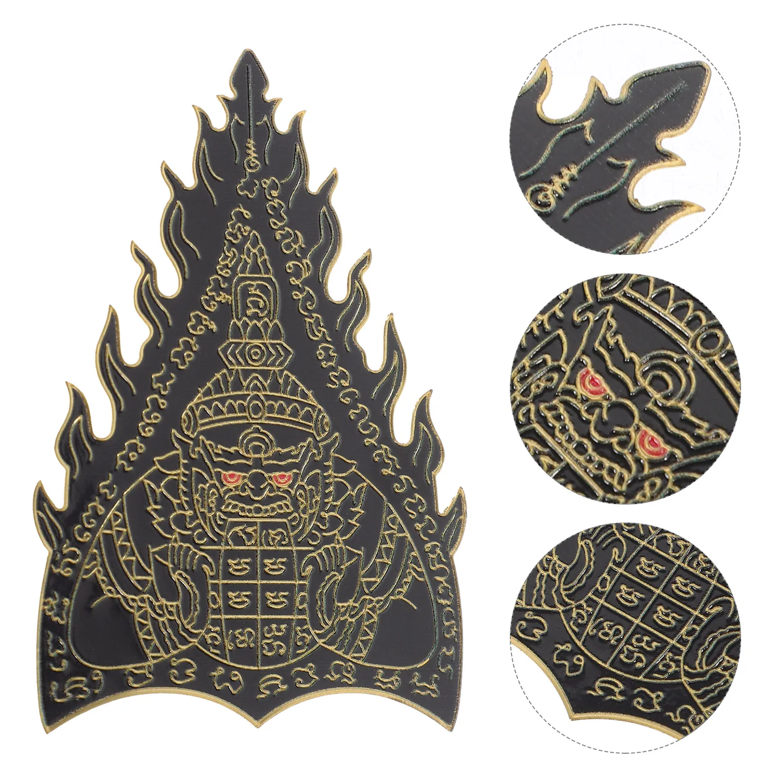 Delicate Religious Buddha Unique Scripture Gift Card For Adults Inspirational Motivational Card Home Decor Temple Adornment