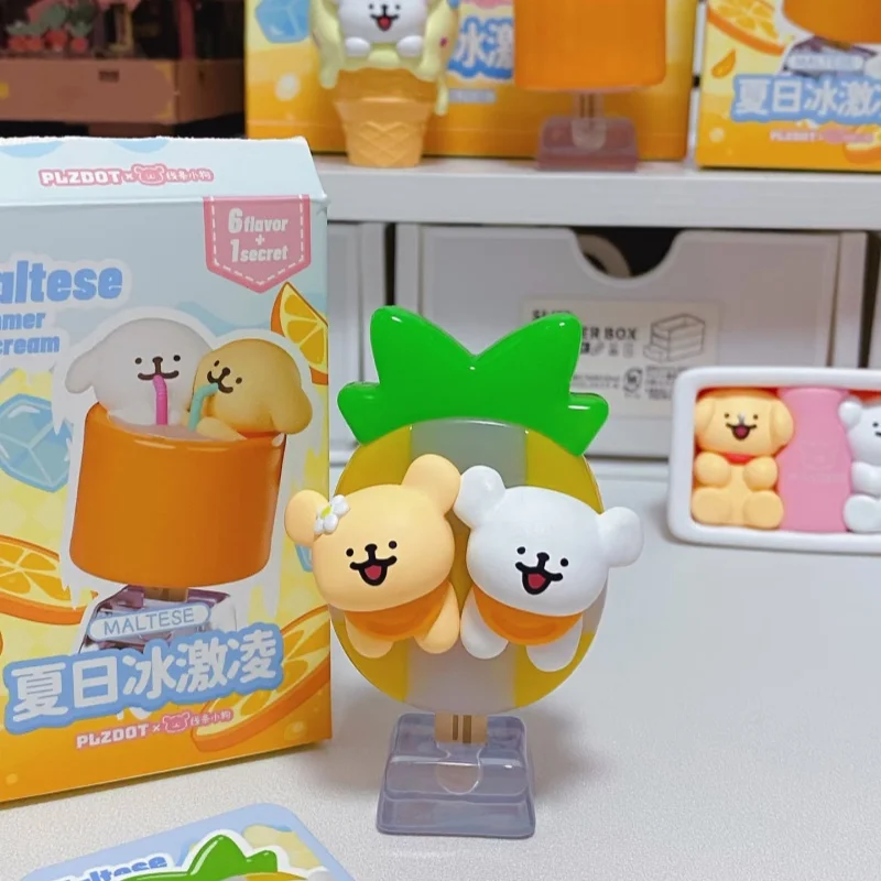 

Оригинальная мальтийская летняя серия мороженого, слепая коробка, модная кукла, гаражный комплект, настольный орнамент, коллекция игрушек, подарок на день рождения для девочек