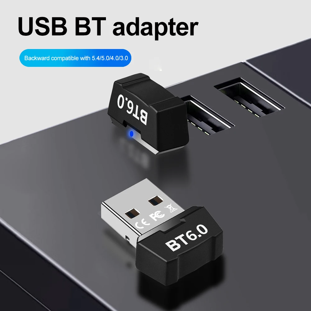 

Адаптер Bluetooth 6,0, адаптеры беспроводного ключа, передатчик Plug Play, приемник для клавиатуры/мыши/наушников/драйвера динамика бесплатно
