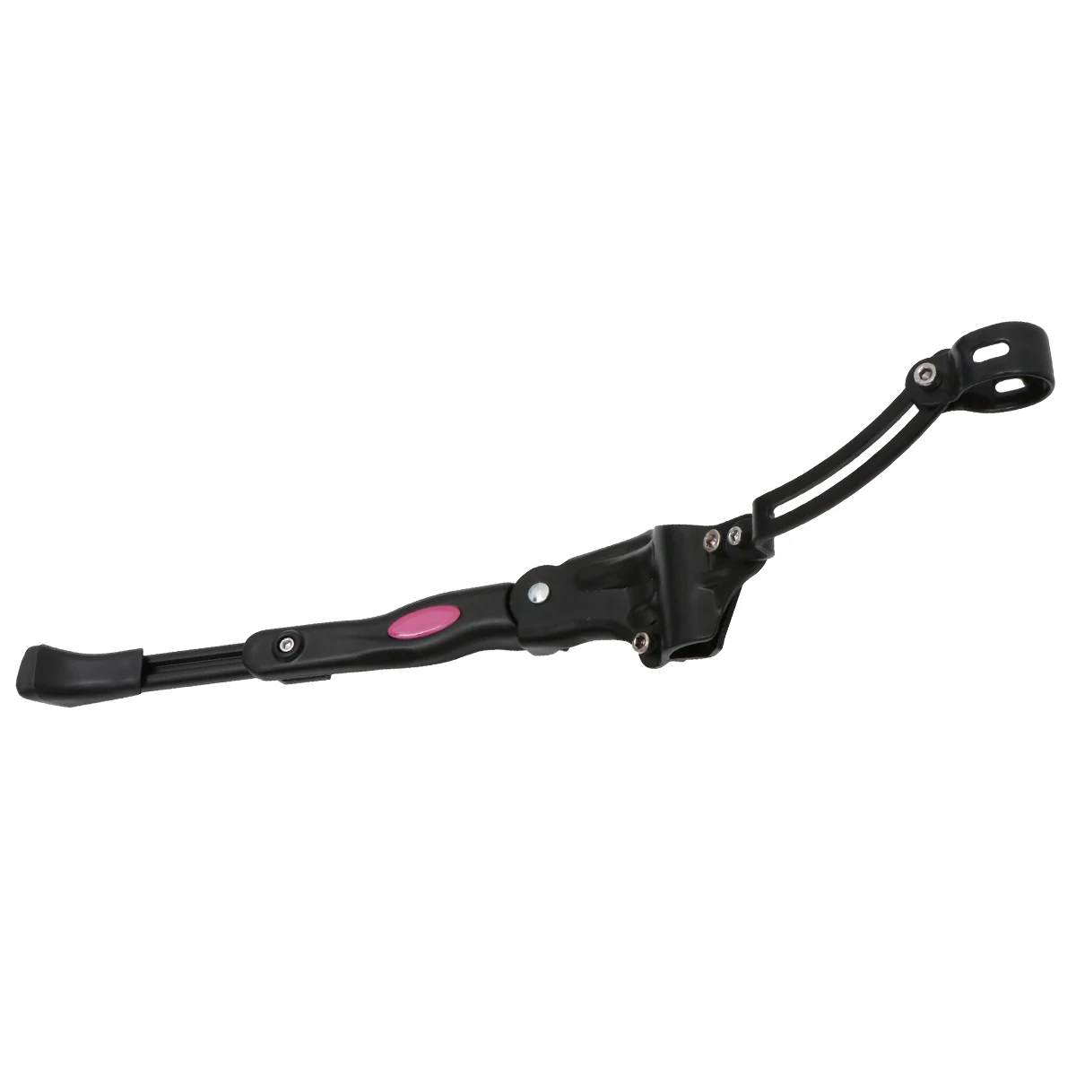 

Bike Kickstand Adjustable Durable Side Brace for Mountain Bike Flat Roads Mountain Roads Easy Install Safe Anti-Slip Use