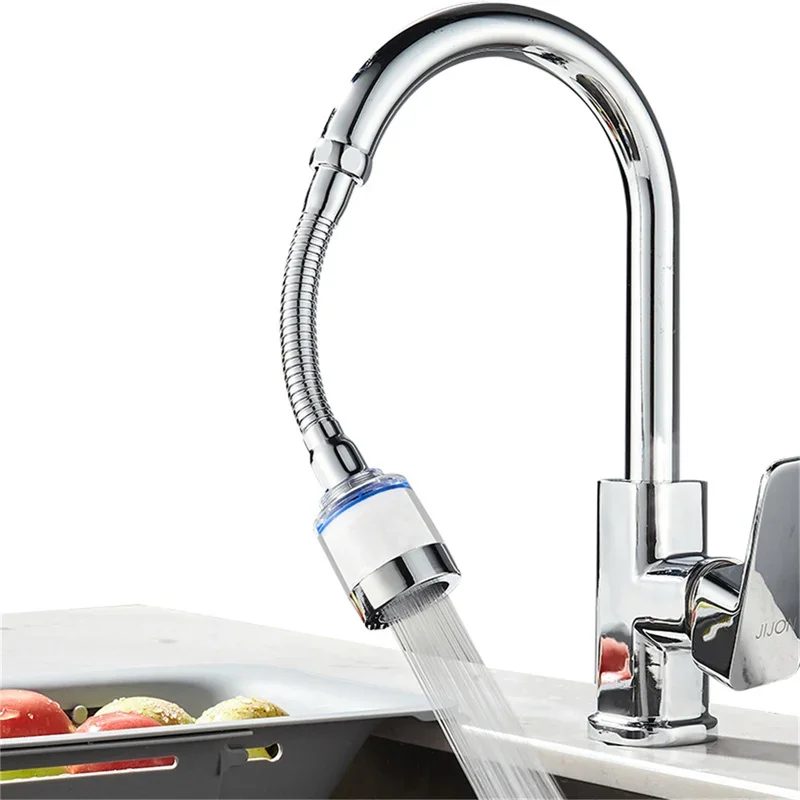 Kitchen Filter Faucet Splash Proof Sprinkler Water Saving Kitchen Faucet Aerator Vegetable Basin Sink Extender Connector