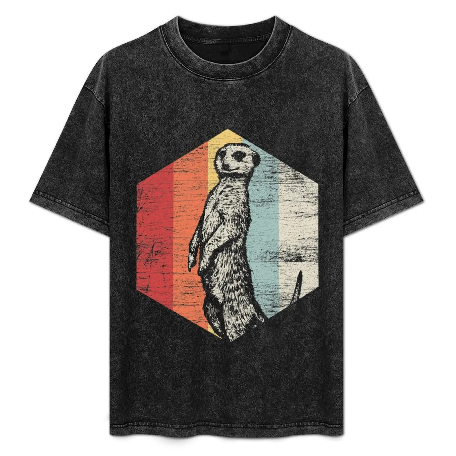 meerkat T-Shirt anime tshirt summer top vintage graphic tee valentines clothes plain t shirts men