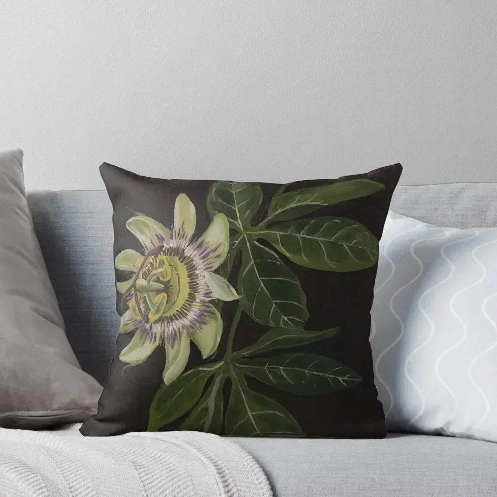 

Passiflora Throw Pillow Christmas Pillows Christmas Covers luxury throw pillow covers Pillowcases Bed Cushions pillow