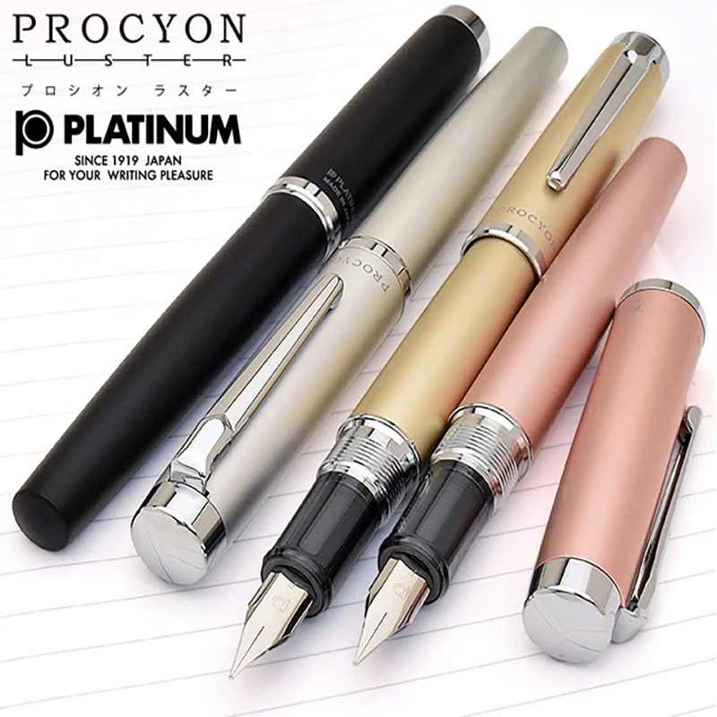 

Original Platinum Fountain Pen Stainless Steel Nib Ink Pen Stationery PNS-8000 Office for School 2021