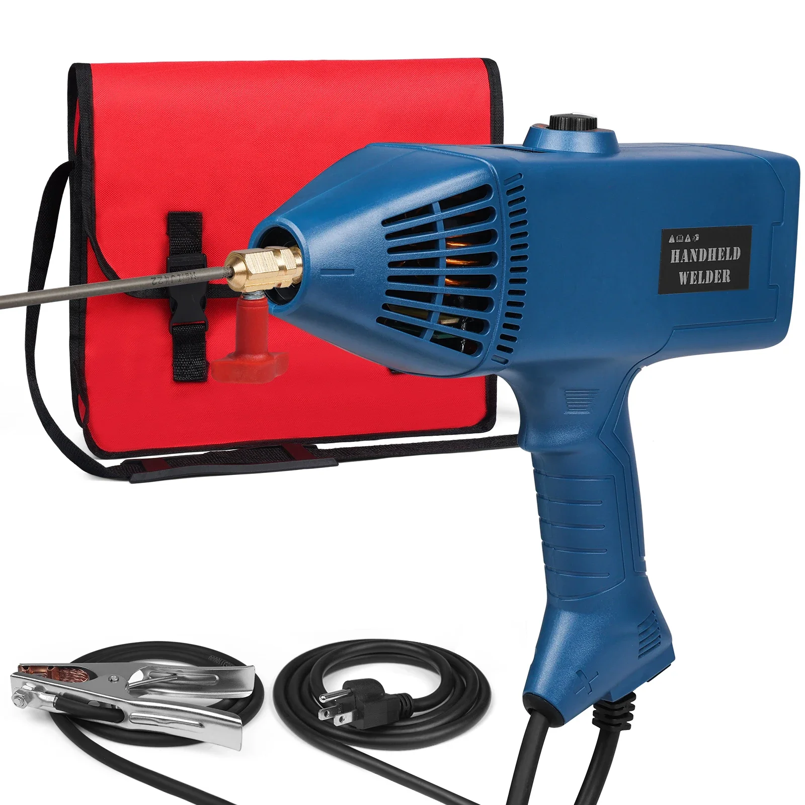 

50/60HZ 220V 4500W Handheld Arc Welding Machine 2~14mm Welding Thickness Automatic Digital Current Adjustment Welder