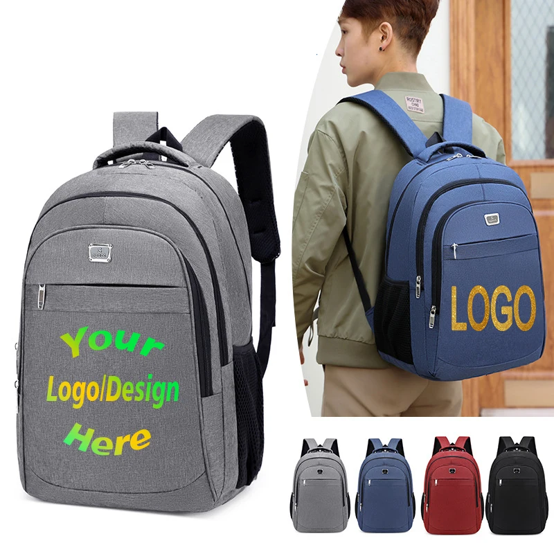 Customized Schoolbag For Students Backpack Travel Organizer Personalized Customize School Logo Japanese Book Laptop Bag