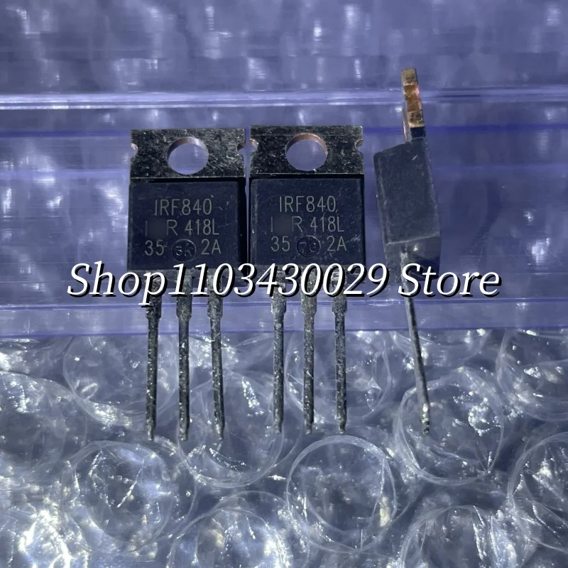 10Pcs New Original IRF840 TO-220AB 8.0A 500V MOSFET Power Tube