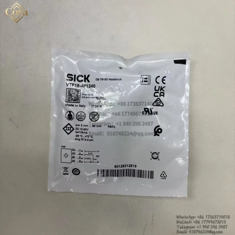 sick original brand VTF18-4P1240 part no.  6012831  PHOTOELECTRIC SENSORS new in stock