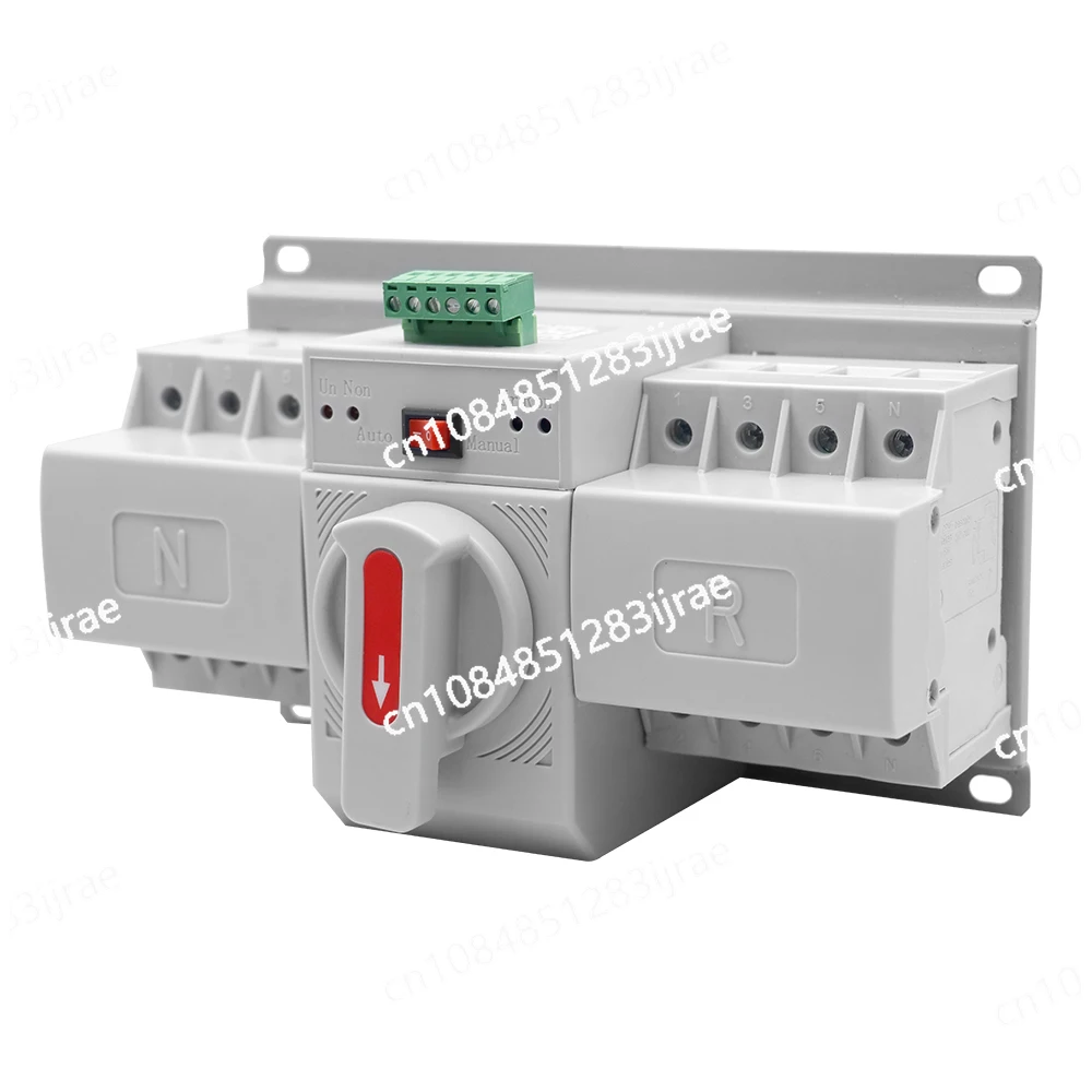 

Automatic Transfer Switch Generator Controller Single Phase 2 Phase 2p 63a Ac Dual Power Changeover Switch Ats