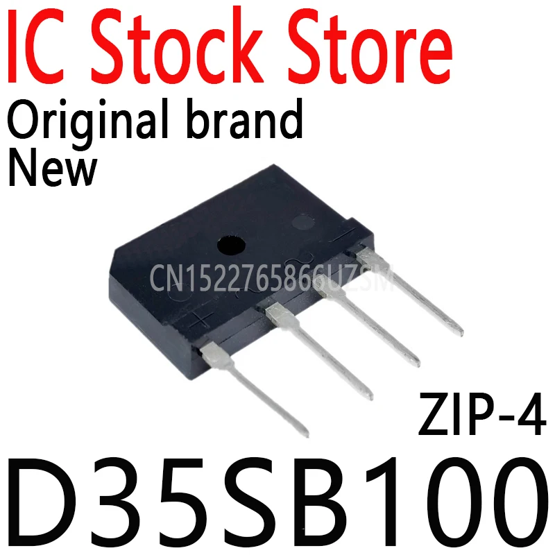 1New and Original LOTE Bridge Rectifier D501 Package ZIP-4 D35SB100