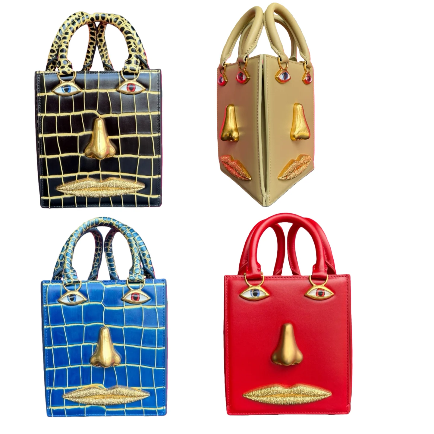 

YK2025 New Bag Emoji Three sided Handbag Fashionable, Versatile, Luxurious, Premium Gift for Daily Matching Trendy
