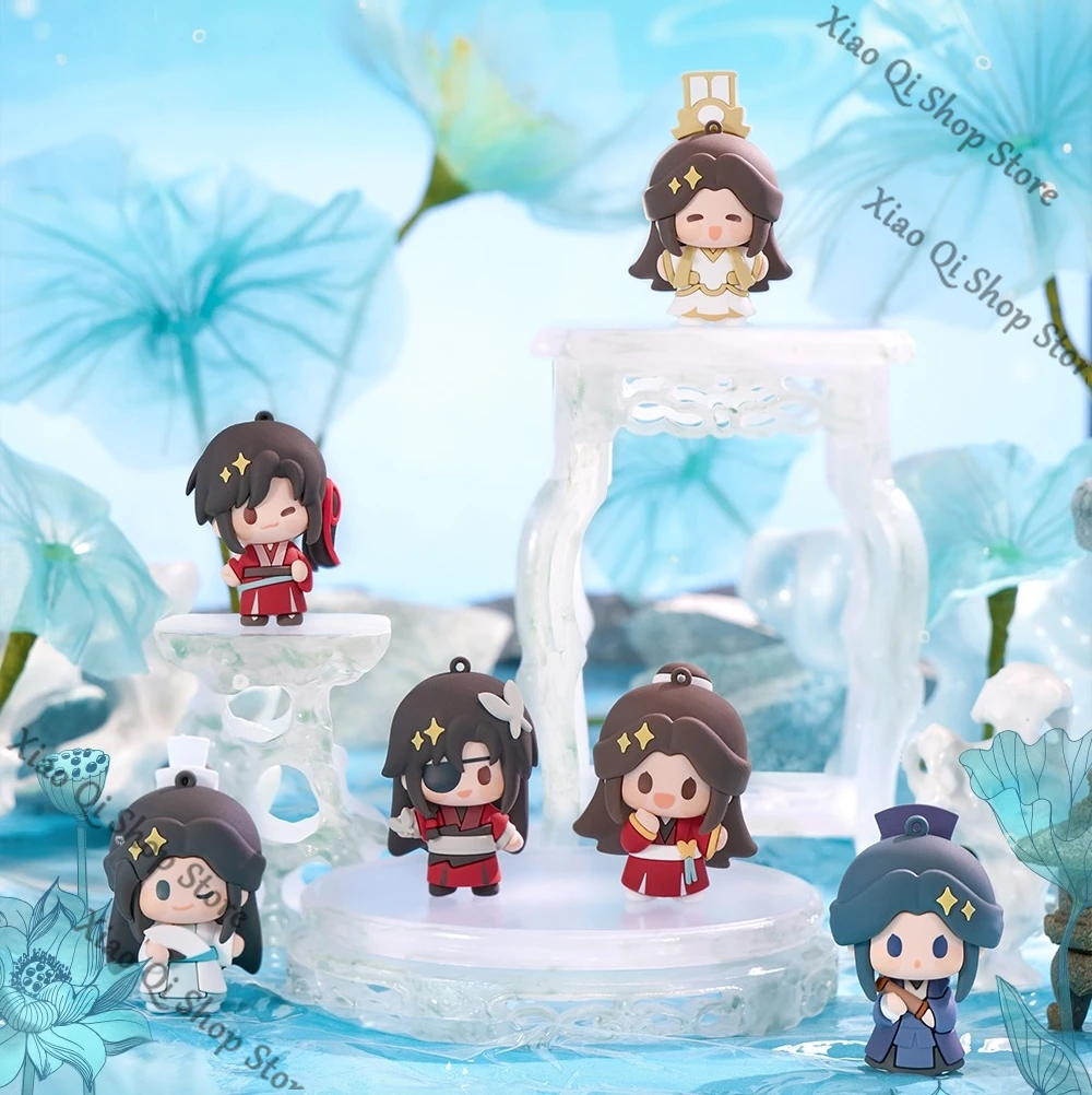 

Официальный подлинный Heaven Official's Blessing Ambitus Qinglian Lotus Series кукла на кончиках пальцев кулон брелок коллекционный подарок