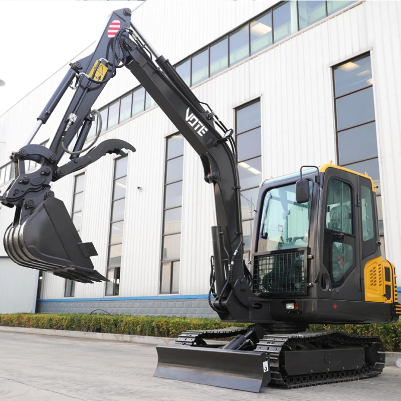 China Wholesale CE/EPA Diesel Engine Mini Escavatora Multifunctional 5000kg Small Excavator High Efficiency Crawler Diggers