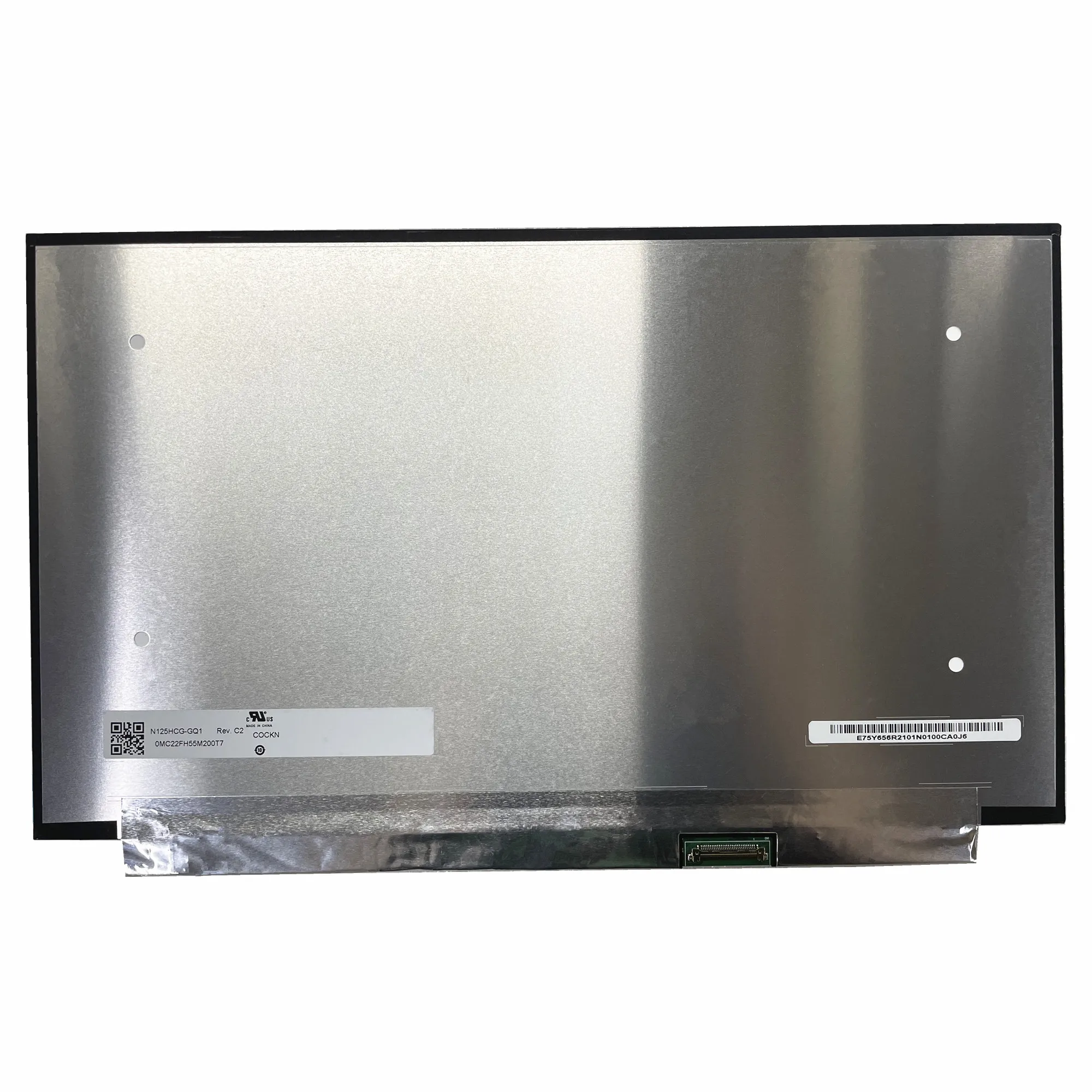 N125HCG-GQ1 Rev.C2 12.5\'\' Laptop LCD Screen Display Panel Matrix 1920*1080 EDP 30 Pins 400 cd/m²