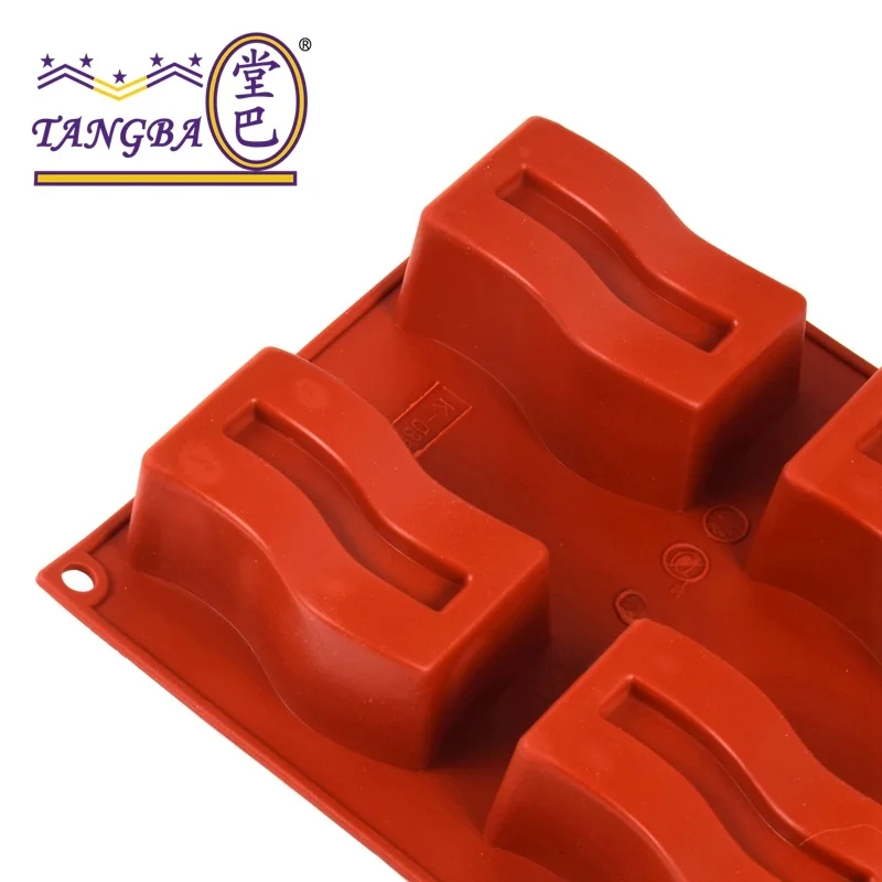 

Tangba 6-Link Arc силиконовая форма для выпечки мусса креативная S-образная длинная посуда для выпечки French Sle Non-Sti кухонные инструменты