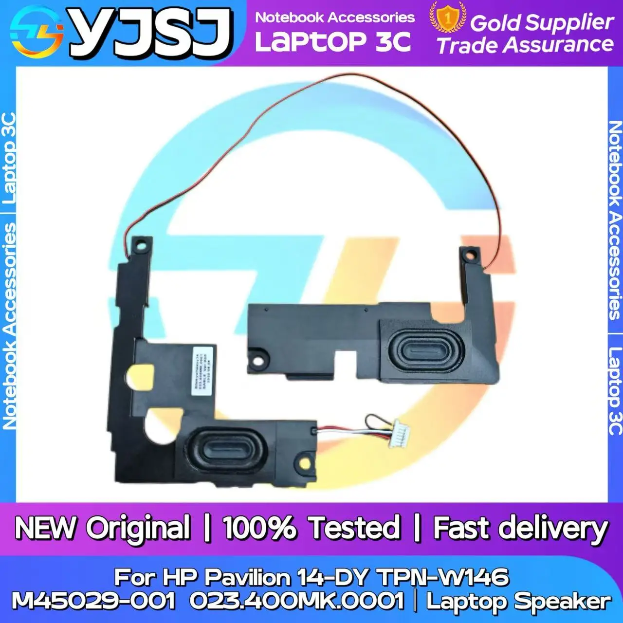 

New Original Laptop Notebook Audio Speaker For HP Pavilion 14-DY 14-dy TPN-W146 built-in speaker horn M45029-001 023.400MK.0001