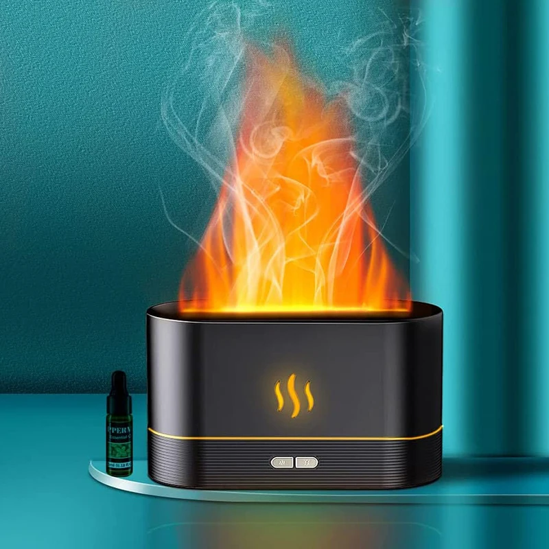 Flame Fire Humidificateur Une Solution Pratique et Apaisante pour Votre Intérieur